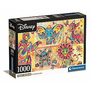 Dėlionė 1000 vienetų Kompaktiška Disney Classic