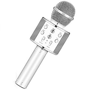 „Blackmoon“ (8997) „Bluetooth 4.0“ karaokės mikrofonas (pilkas)