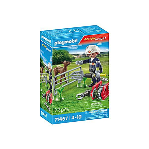 Playmobil Action Heroes 71467 Fire Service – Animal Rescue