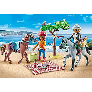 Figūrėlių rinkinys „Arkliai“ 71470 „Pajojimas žirgu į paplūdimį su Amelija ir Benu“