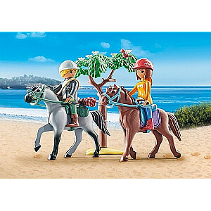 Figūrėlių rinkinys „Arkliai“ 71470 „Pajojimas žirgu į paplūdimį su Amelija ir Benu“