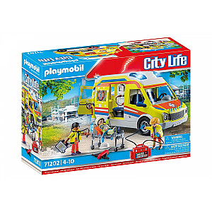 Playmobil City Life 71202 Машина скорой помощи со светом и звуком