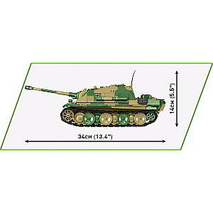 Историческая коллекция ВОВ Sd.Kfz.173 Jagdpanther 950 блоков