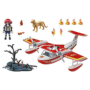 Playmobil Action Heroes 71463 Gaisro gesinimo lėktuvas su gaisro gesinimo funkcija