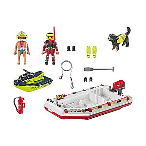 Playmobil Action Heroes 71464 Fire Boat su vandens motociklu