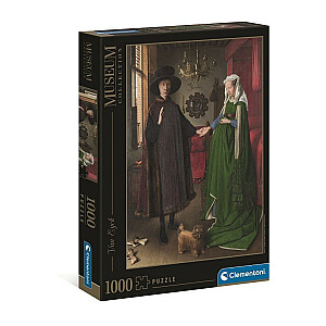 1000 elementų galvosūkis Van Eyck muziejus Arnolfini portretas