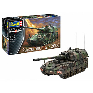 Plastikinis Panzerhaubitze 2000 modelis.