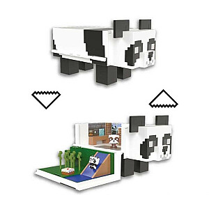 Minecraft figūrėlių rinkinys Playhouse Panda + 2 figūrėlės