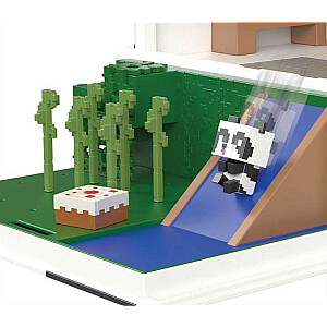 Minecraft figūrėlių rinkinys Playhouse Panda + 2 figūrėlės