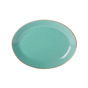 Ovali plokštelė 36cm SEASONS TURQUOISE, Porlandia