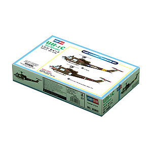 Sraigtasparnio UH-1C Huey plastikinis modelis