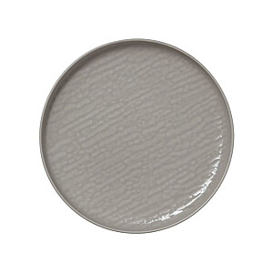 PLOKŠTĖ, L19CM, PILKA, PORCELININĖ, BUVO