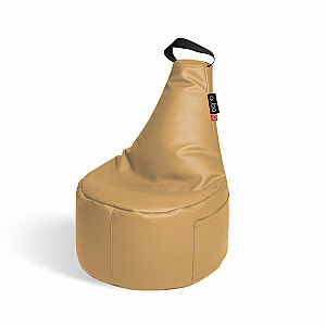 Qubo™ Fusion Peach SOFT FIT sēžammaiss pufs