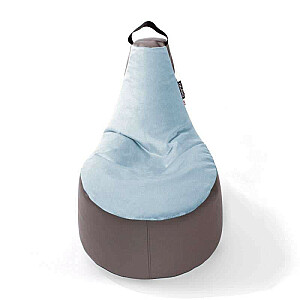 Qubo™ Fusion Menthe VELVET FIT sēžammaiss pufs