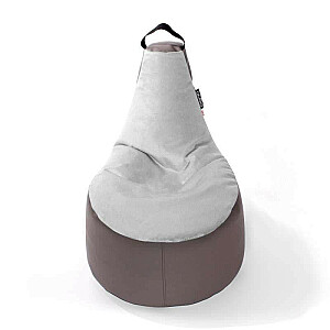 Qubo™ Fusion Lune VELVET FIT sēžammaiss pufs