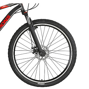 Vyriškas kalnų dviratis  Champions 27.5  Pilka/oranžinė Kaunos DB  (Rato dydis: 27,5 Rėmo dydis: S)