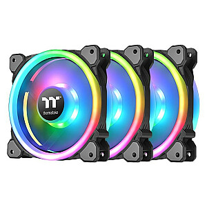 Вентилятор Riing Trio 12 LED RGB Plus TT Premium (3x120 мм, 500-1400 об/мин)