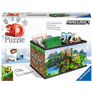 Пазл 216 деталей 3D Minecraft box