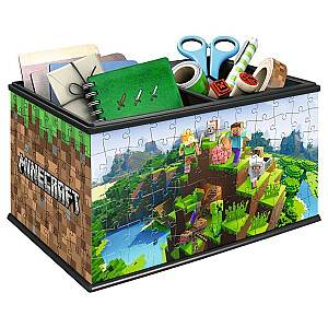 Dėlionė 216 vienetų 3D Minecraft dėžutė