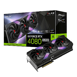 PNY GeForce RTX 4080 SUPER XLR8 Gaming VERTO™ EPIC-X RGB™ Triple OC Fan 16GB GDDR6X DLSS 3