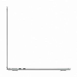 „MacBook Air 13.6“: M3 8/10, 8 GB, 512 GB – sidabrinė