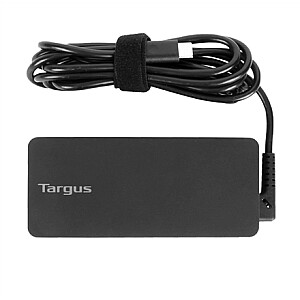„Targus“ 65 W USB-C PD įkroviklis – skirtas nešiojamiesiems kompiuteriams arba „Power Pass-Thru“ dokams „Targus“