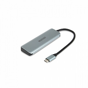 USB-C šakotuvas 4W 1 didelės spartos 10Gbps šakotuvas