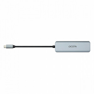 USB-C šakotuvas 4W 1 didelės spartos 10Gbps šakotuvas