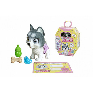 Palepinkite Petz Husky figūrą