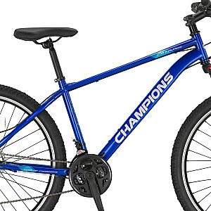Vyriškas kalnų dviratis Champions 27.5 Kaunos DB (KAU.2742D) Mėlynas (Rato dydis: 27.5 Rėmo dydis: M)