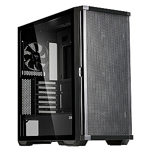 Z10 ATX Mid Tower dėklas, juodas, x4 ventiliatorius