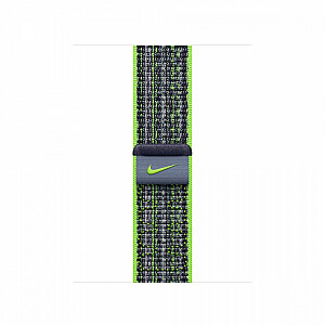 Nike šviesiai žalia/mėlyna 41 mm sportinė apyrankė