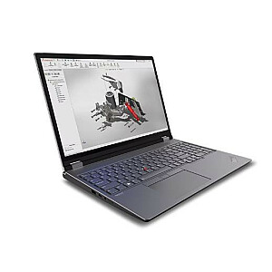 „ThinkPad P16 G2“ mobilioji darbo stotis 21FA000HPB W11Pro i7-13700HX/32GB/1TB/RTXA3500 12GB/16.0 WQXGA/Strom Grey/3 metų „Premier“ palaikymas + CO2 užskaita