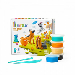 Пластиковая глина Hey Clay Psy, 15 банок