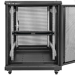 Kabelių laikiklis 19" RACK spintelėms | 24 prievadai | 1U