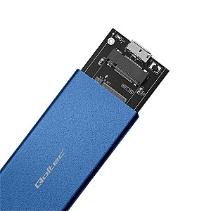 Būstas | M.2 SSD lizdas | SATA | NGFF | USB 3.0 | Super greitis 5 Gbps | 2 TB | Mėlyna