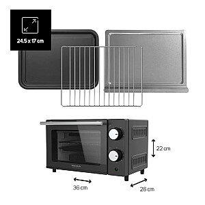 Мини-духовка Taurus Horizon 10 (10л; 650Вт)