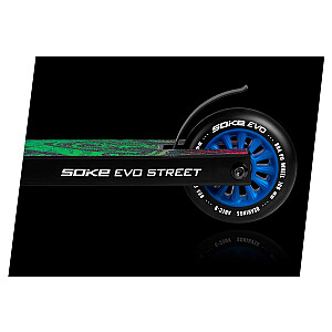 SOKE EVO street черный радужный трюковый самокат