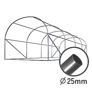 Sodo tunelis 2,5x4xH2m (10m2) Plonos