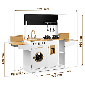 Medinė vaikiška virtuvėlė RC-836