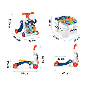 Ricokids Развивающий стол 4в1 синий 781900