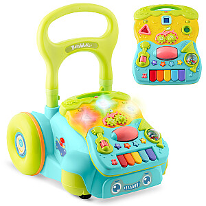 Mokomieji vaikštynės su muzika 2in1 RK-744 Ricokids turquoise