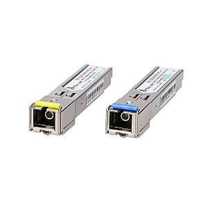 SFP1.25G SFP WDM 1310/1550 nm moduliai, 20 km, vieno režimo