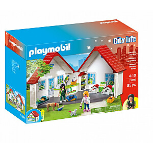 Портативный набор фигурок City Life 71396 для зоомагазина