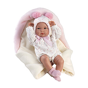 Кукла малышка Бимба 35 см на одеялке, c соской (виниловое тело) Испания LL63594