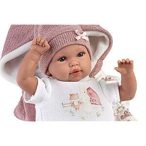 Кукла младенец Нацида 36 см с соской, мягкое тело Испания LL63650