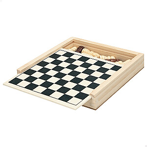 Stalo žaidimas Šachmatai (medinis) 15x15 cm CB47590