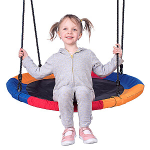 NILS CAMP Качели Stork's Nest NB5003 Оранжево-сине-красный 90 см