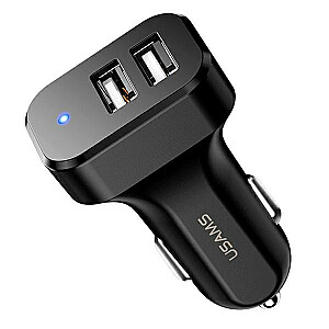 Automobilinis pakrovėjas 2xUSB C13 2.1A