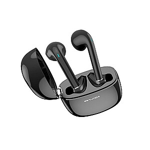 T28 TWS Bluetooth ausinės + Dock Black